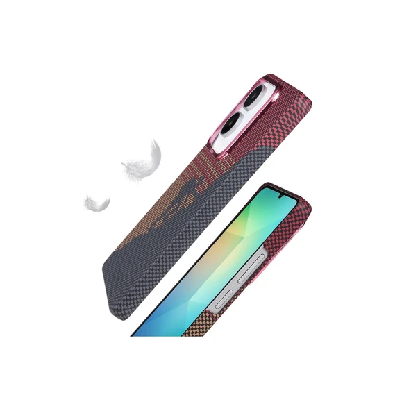 Galaxy A06 Vega Magsafe Kapak - Gri - Resim 3