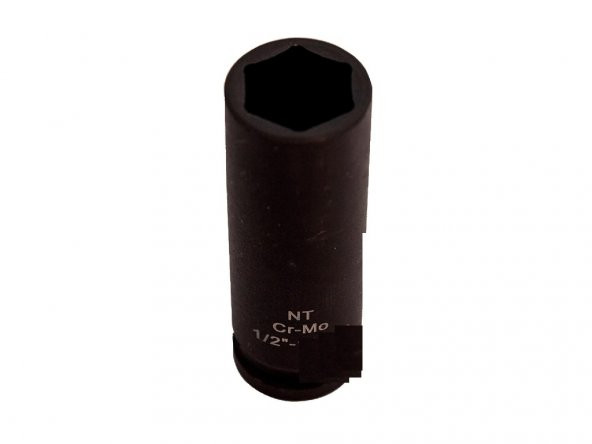 NT 1/2 HAVALI LOKMA SİYAH UZUN 12 MM NTZL1212U ürün görseli 1