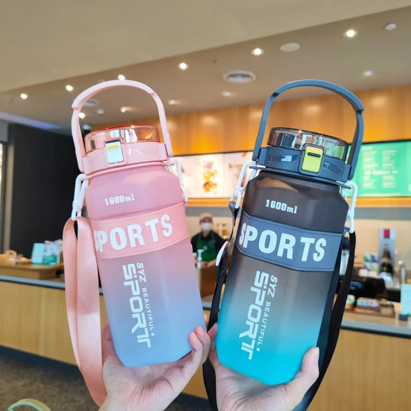 Sport Su Matarası 1600 Ml Bpa İçermez Alk2962 ürün görseli 1