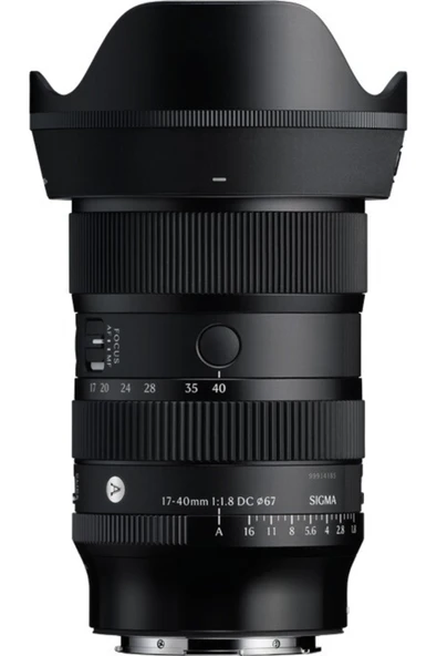 Sigma 17-40mm f/1.8 DC Art Lens (Sony E) ürün görseli 1