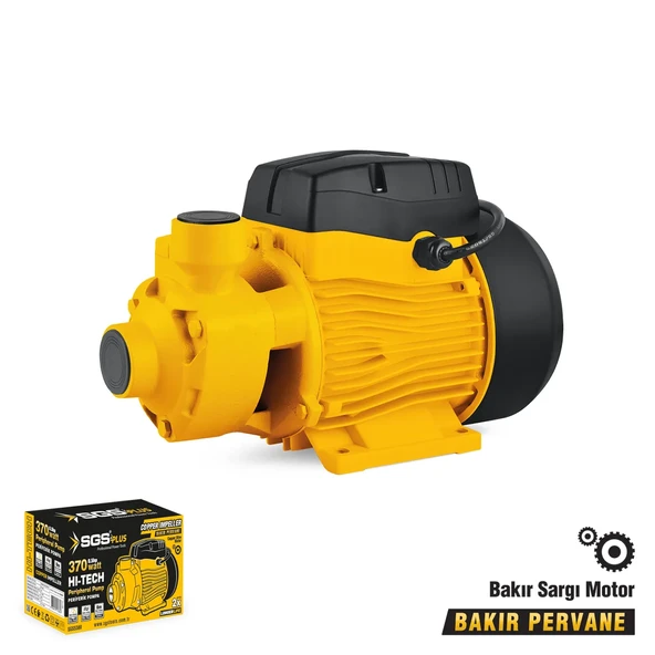 SGS PERİFERİK SU POMPASI 370 WATT 0.5 HP ürün görseli 1