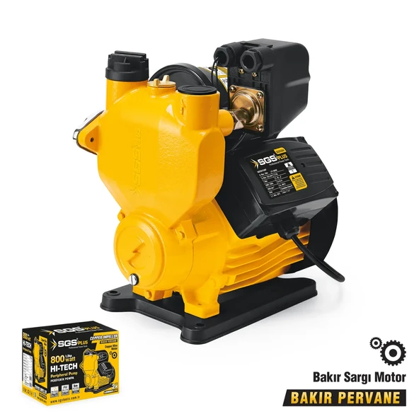SGS PERİFERİK SU POMPASI 800 WATT 1.2 HP ürün görseli 1