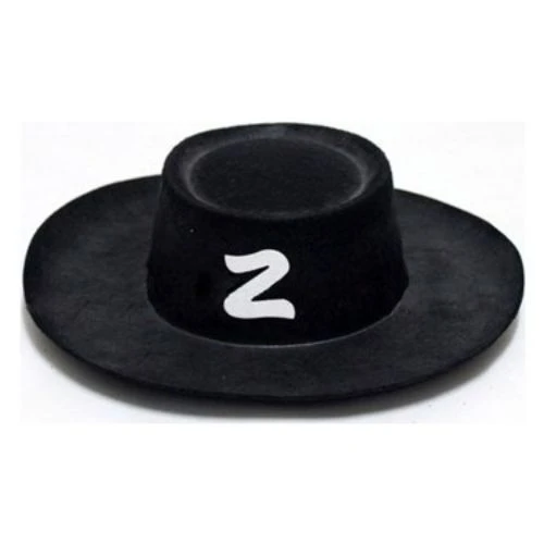 Zorro Şapka Maske Set Yetişkin - Resim 2