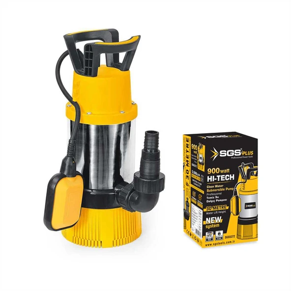 SGS TEMİZ SU DALGIÇ POMPASI 900 WATT (30 Metre) ürün görseli 1