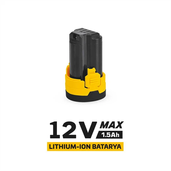 SGS 12 VOLT YEDEK BATARYA (1.5Ah) ürün görseli 1