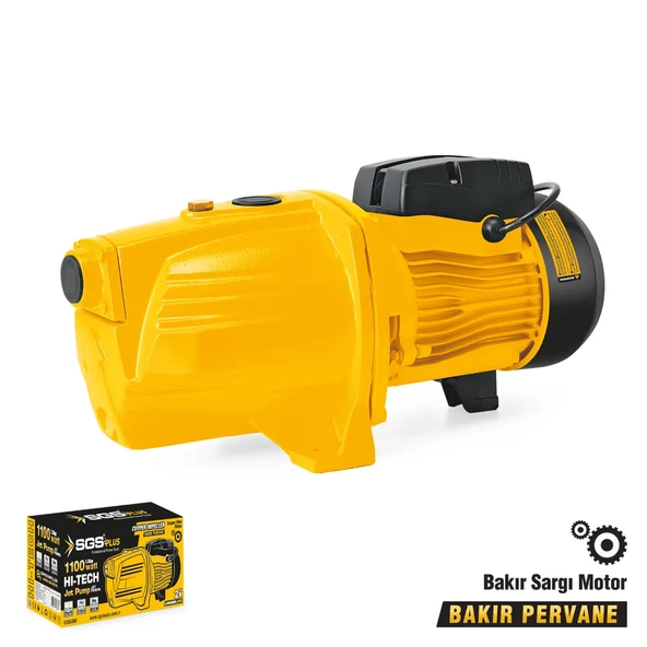SGS JET SU POMPASI 1100 WATT 1.5 HP ürün görseli 1
