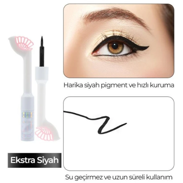 Yaprak Figürlü Eyeliner - Resim 2