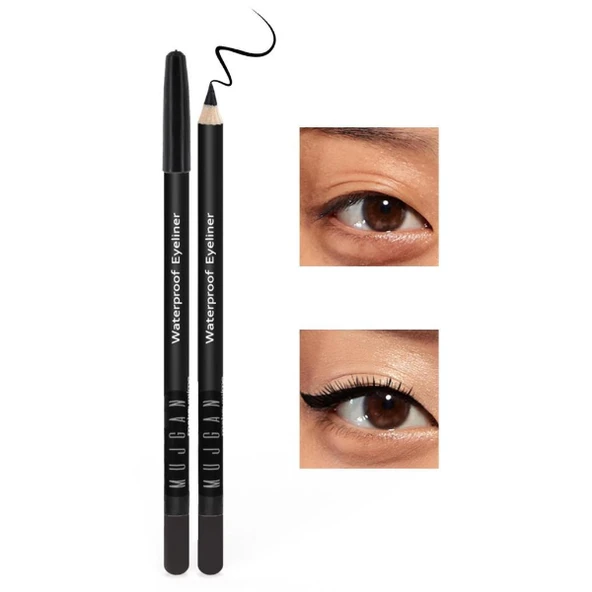 Siyah Waterproof Göz Kalemi - Resim 3