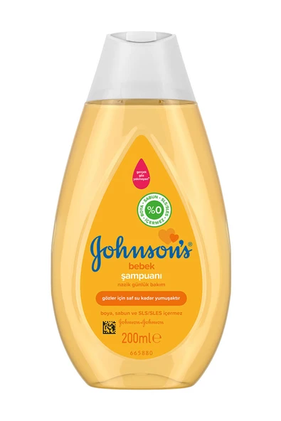 Johnson's Baby Göz Yakmayan Bebek Şampuanı 200 ml ürün görseli 1