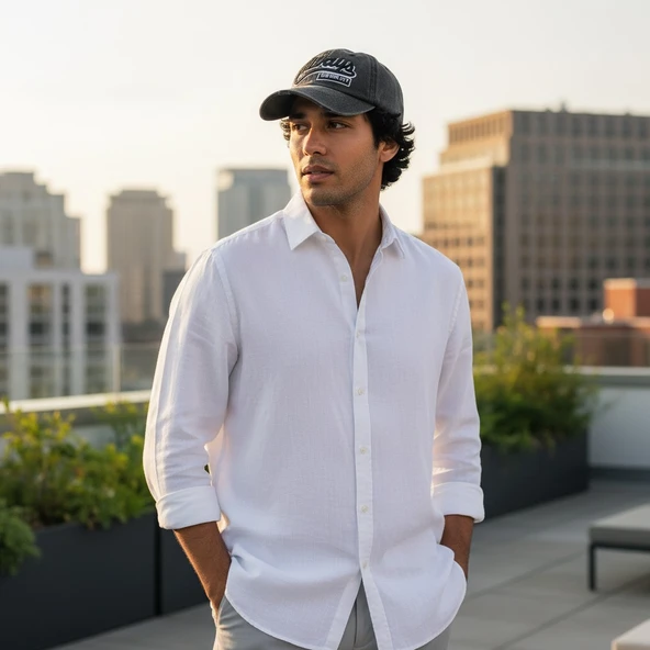 Unisex Vintage Eskitme Beyzbol Şapkası Always Nakışlı Ayarlanabilir Siyah Pamuklu Cap ürün görseli 1