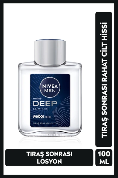 MEN Erkek Tıraş Sonrası Losyon Deep Comfort 100ml,Yenileyici,Ferahlatıcı,Nemlendirici ürün görseli 1