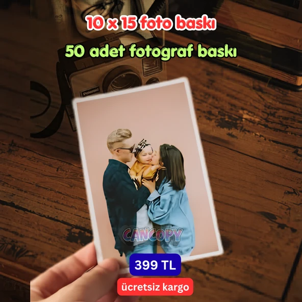 50 Adet 10x15 cm Premium Fotoğraf Baskı Seti - Parlak Fotoğraf Kağıdı ürün görseli 1