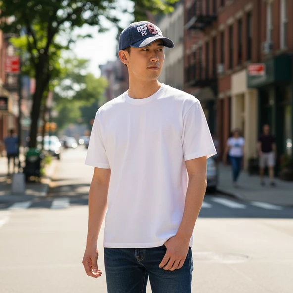 Unisex Vintage Eskitme Beyzbol Şapkası Reque Nakışlı Ayarlanabilir Lacivert Pamuklu Cap ürün görseli 1