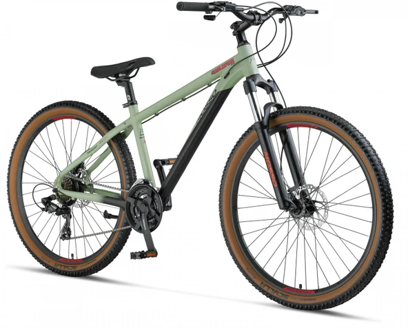 MOSSO WILDFIRE-LTD-27-H ERKEK DAĞ BİSİKLETİ 406H HD 27.5 JANT 21 VİTES MAT YEŞİL ürün görseli 1