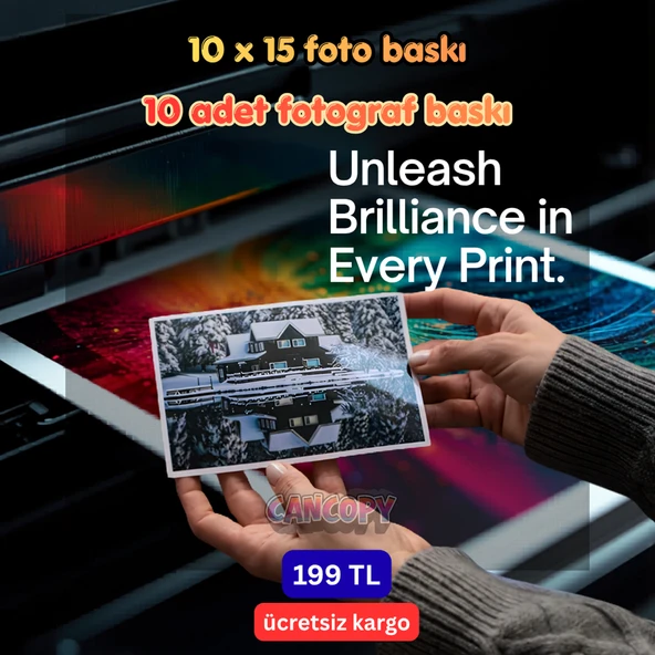 10x15 cm Premium Fotoğraf Baskı Seti (10 Adet) - Ücretsiz Kargo Kampanyası ürün görseli 1