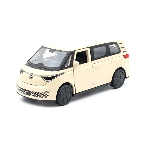 Welly Çek Bırak 12 Cm. VOLKSWAGEN ID BUZZ - Açık Sarı ürün görseli 1