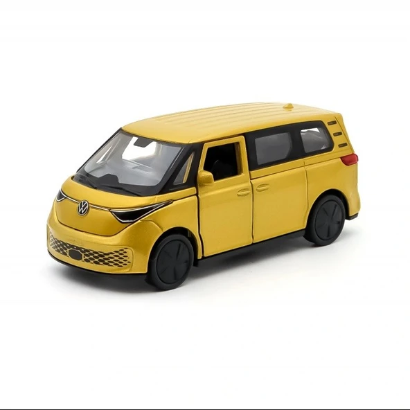 Welly Çek Bırak 12 Cm. VOLKSWAGEN ID BUZZ - Altın Sarı ürün görseli 1