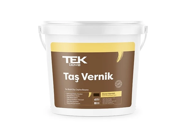 Tek Su Bazlı Taş Verniği Şeffaf 2,5 Lt ürün görseli 1
