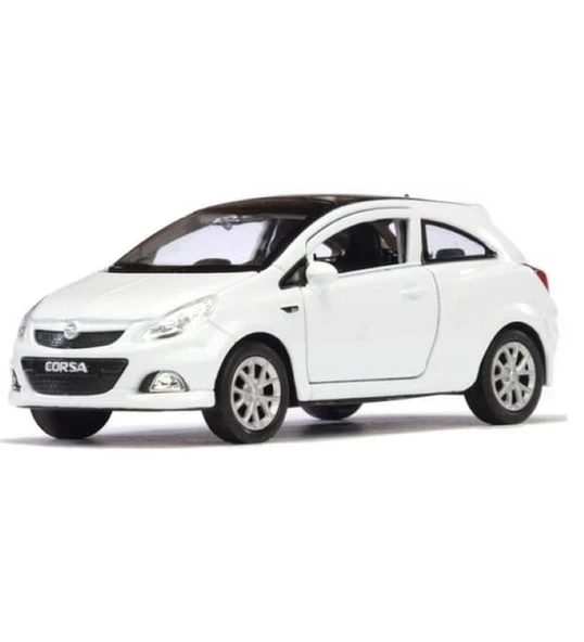 Welly Çek Bırak 12 Cm. OPEL CORSA - BEYAZ ürün görseli 1