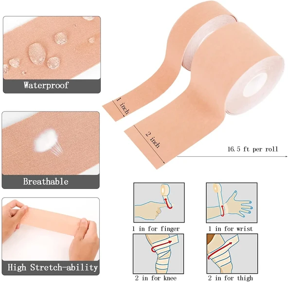 Göğüs Dikleştirme Bandı S Beden 2.5 Cm. - Resim 3