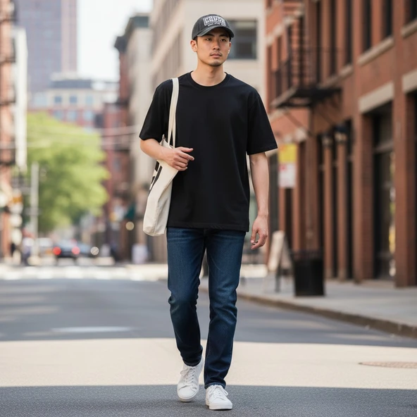 Unisex Vintage Eskitme Beyzbol Şapkası Crush Nakışlı Ayarlanabilir Siyah Pamuklu Cap ürün görseli 1
