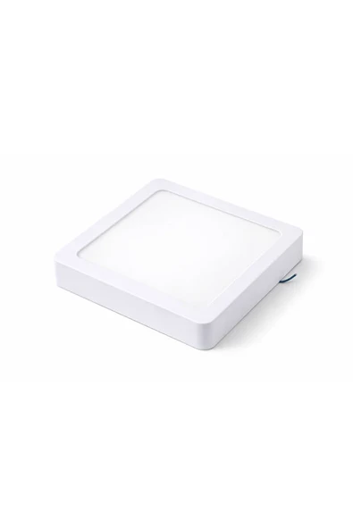 12W Kare LED Panel Sıva Üstü, 6500K Beyaz Işık, 840 Lümen ürün görseli 1