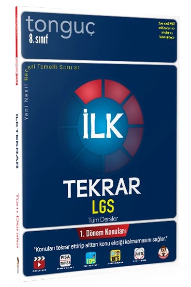 İlk Tekrar LGS - 1. Dönem Konuları Tüm Dersler Soru Bankası - Tonguç ürün görseli 1
