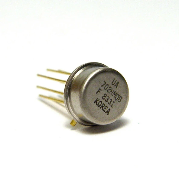 UA702 Opamp Entegresi - Metal Kılıf UA 702HMQB ürün görseli 1