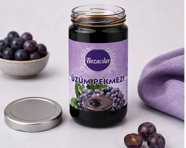 E.Bozacılar Üzüm Pekmezi 400 gr ürün görseli 1