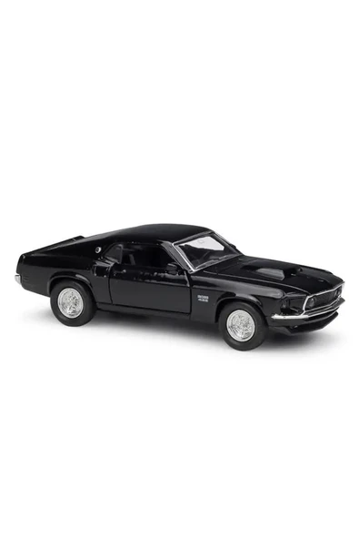 Welly Çek Bırak 12 Cm. FORD MUSTANG BOSS - SİYAH ürün görseli 1