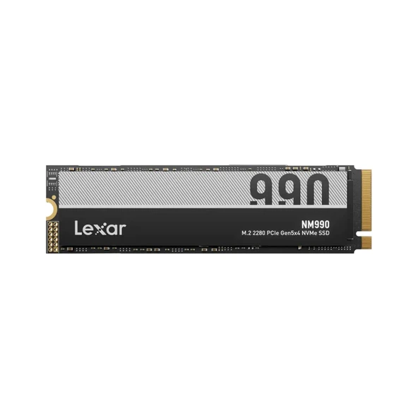 LEXAR NM990 1TB Gen5x4 14000/7500/sn NVMe PCIe M.2 SSD LNM990X001T-RNNNG ürün görseli 1