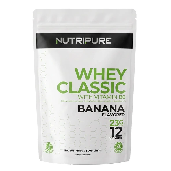 Nutripure Whey Classic Muz Aromalı 480 Gr - Resim 2