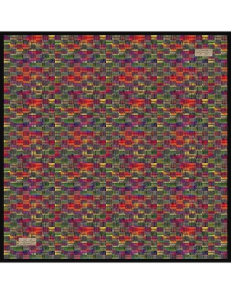 Yaz Serinliği Güz Eşarp - 90 x 90 -2618ASM ürün görseli 1