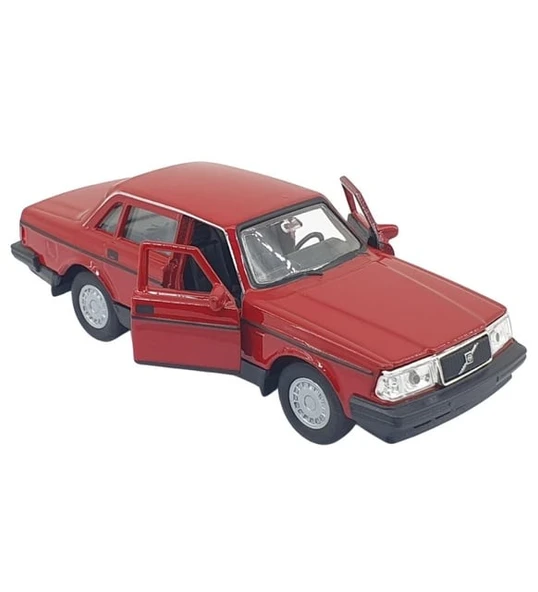 Welly Çek Bırak 12 Cm. VOLVO 240 GL - KIRMIZI ürün görseli 1