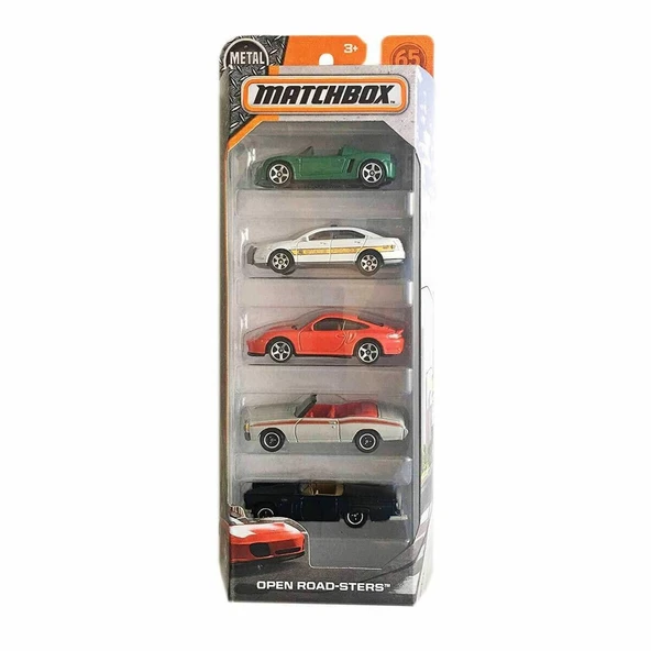 Matchbox 5'li Çoklu Paket - Orijinal Koleksiyonluk Tematik Sürpriz Araç Seti ürün görseli 1