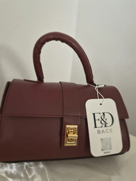 Bordo Mini El Çantası ürün görseli 1