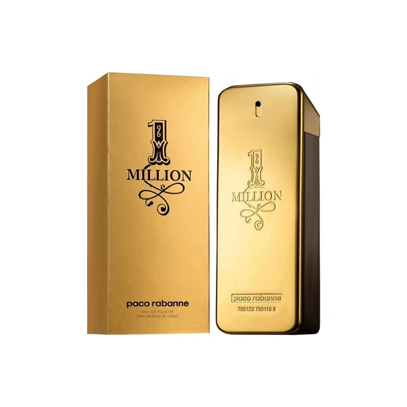 PACO RABANNE 1 Million Edt 100 ml Erkek Parfüm Sprey Tüm Cilt Tipleri İçin Pudrasız ürün görseli 1