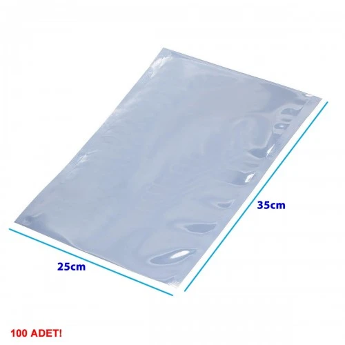 Antistatik Poşet 24x35cm 100 Adet Şeffaf ESD Metalize Torba Su Toz Geçirmez Elektronik Devre PCB Ana ürün görseli 1