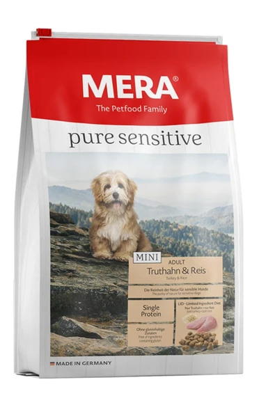 MERA PURE SENSİTİVE HİNDİ ETLİ MİNİ 4KG ürün görseli 1