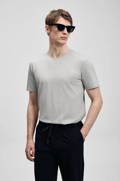 Lufian 111020323 Fınto Modern Grafik Erkek T- Shirt Tişört Erkek Tişort ürün görseli 1