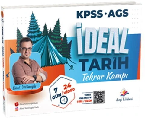 Dizgi Kitap 2026 KPSS MEB AGS İdeal Tarih Video Konu Anlatımlı Tekrar Kampı ürün görseli 1