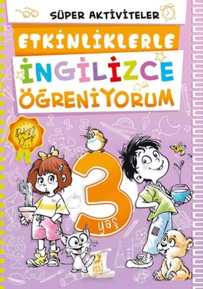 3 Yaş Etkinliklerle İngilizce Öğreniyorum ürün görseli 1
