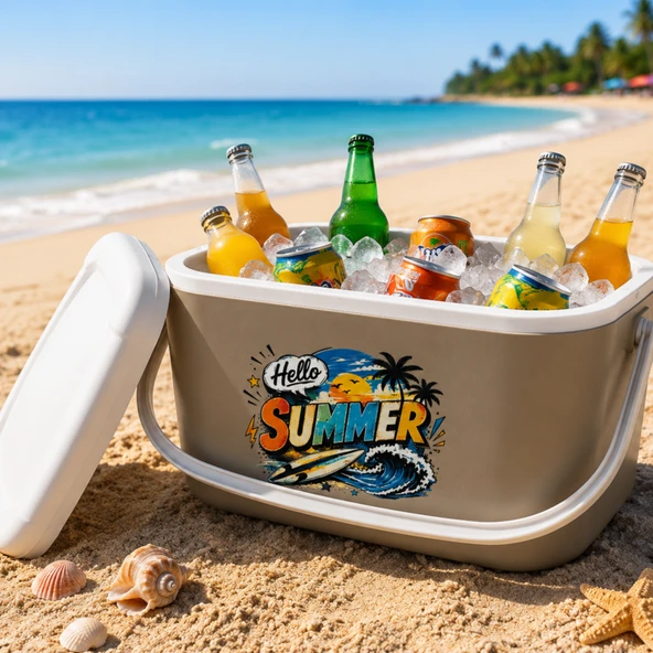 30 LT BUZZY RETRO BUZLUK TERMOS (1178 COOLER BOX) - Resim 6