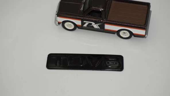 DK Tuning Range Rover L322 L320 TDV8 Bagaj Siyah ABS Logo Amblem ürün görseli 1
