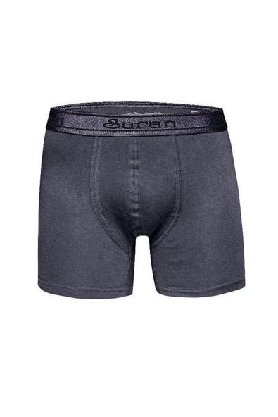 Saran Erkek Likralı Pamuklu Boxer 3103 - 5 Adet  XL Füme ürün görseli 1