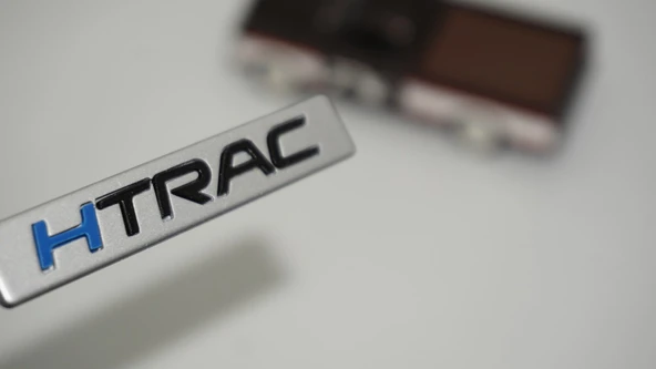 DK Tuning Hyundai HTRAC Gri Mavi Bagaj Logo Arma Amblem ürün görseli 1