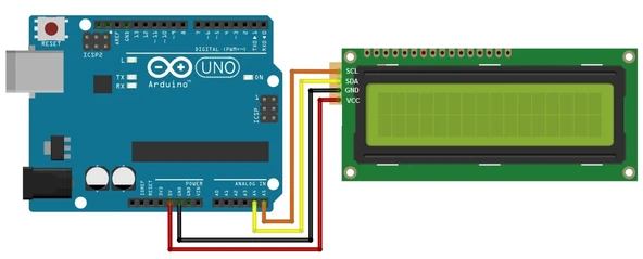4x20 LCD Ekran I2C Modüllü - Resim 2