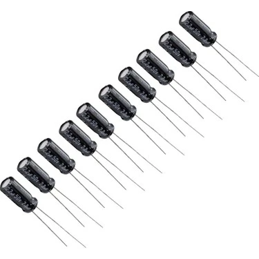 5 adet 10 uF 16V Kondansatör - Resim 2