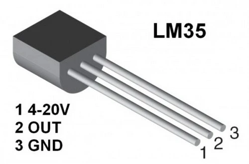 Sıcaklık Sensörü (LM35) - Resim 2