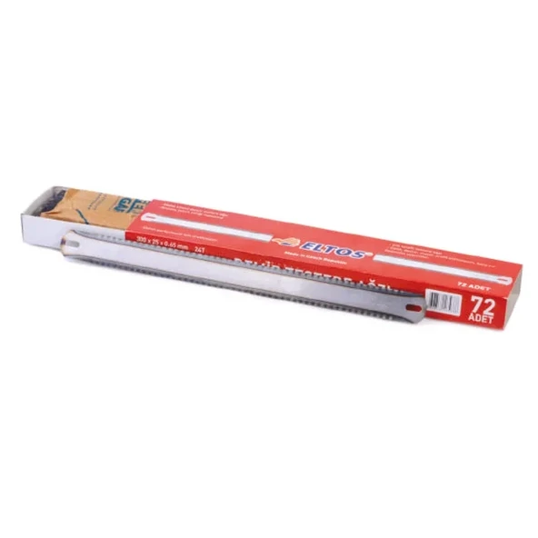 Geniş Demir Testere Ağzı Çift Taraflı 300 Mm - 5 Adet ürün görseli 1